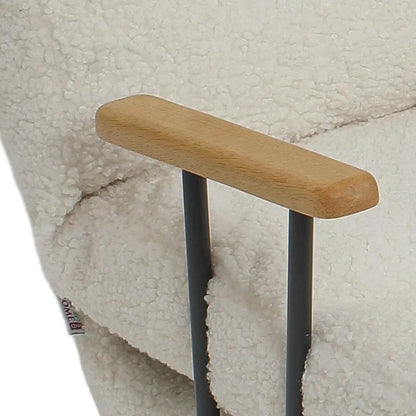 Tufted Upholstered Rocking Chair - House Comfort