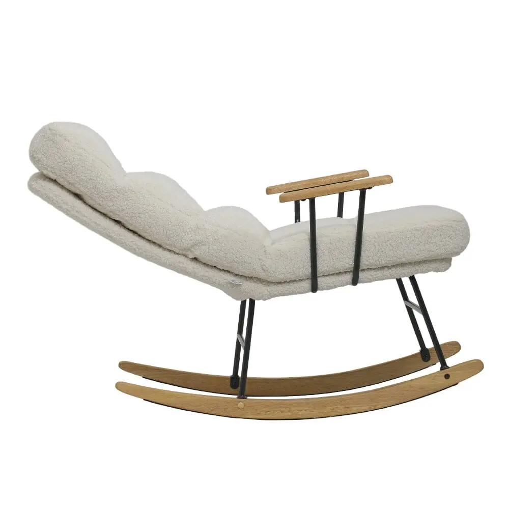 Tufted Upholstered Rocking Chair - House Comfort