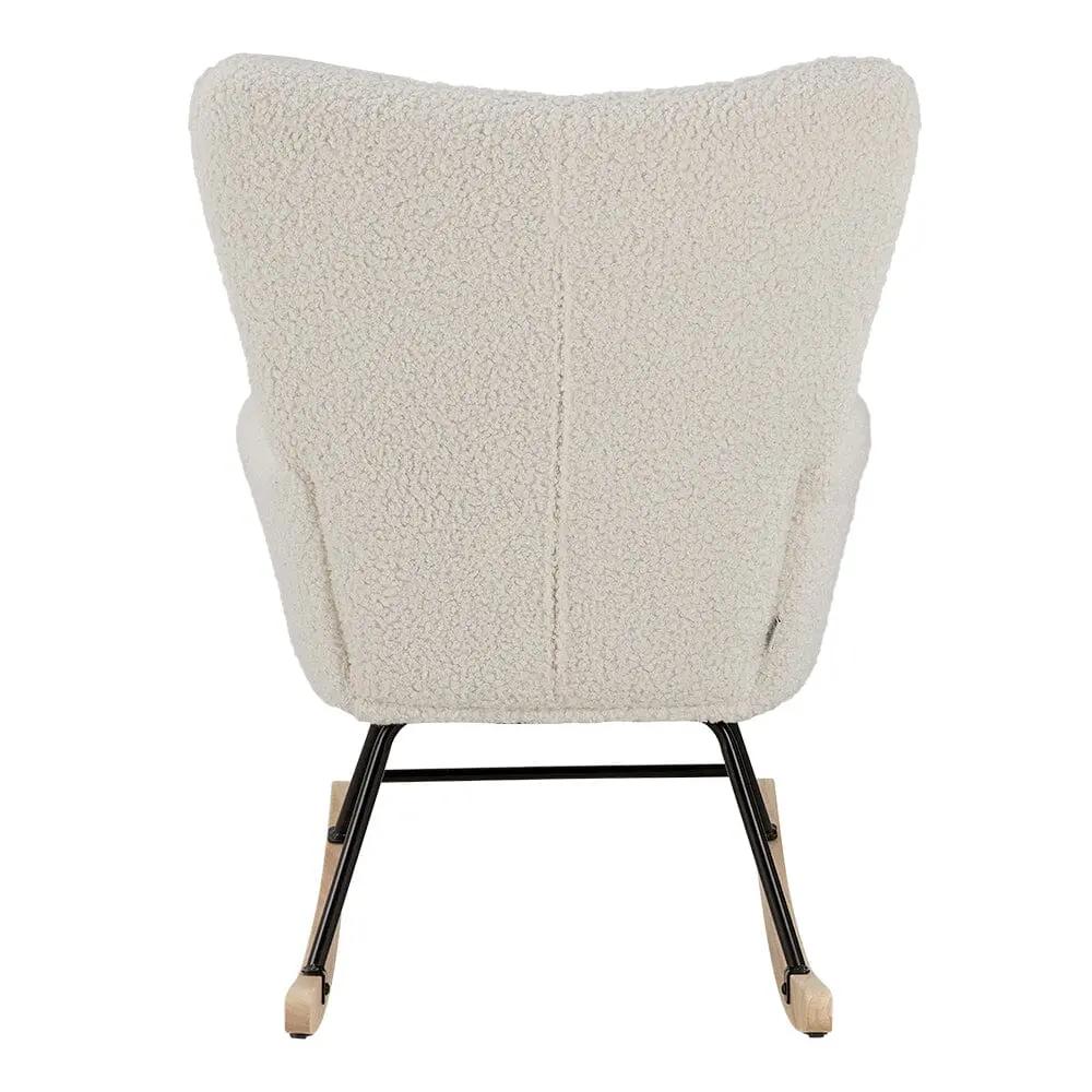 Tufted Upholstered Rocking Chair - House Comfort
