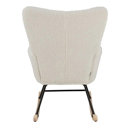 Tufted Upholstered Rocking Chair - House Comfort