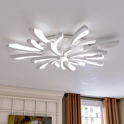 V Shaped LED Ceiling Light Fixture Dimmable/Non - Dimmable - House Comfort
