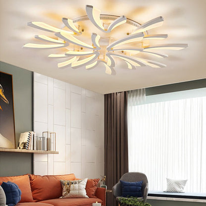 V Shaped LED Ceiling Light Fixture Dimmable/Non - Dimmable - House Comfort