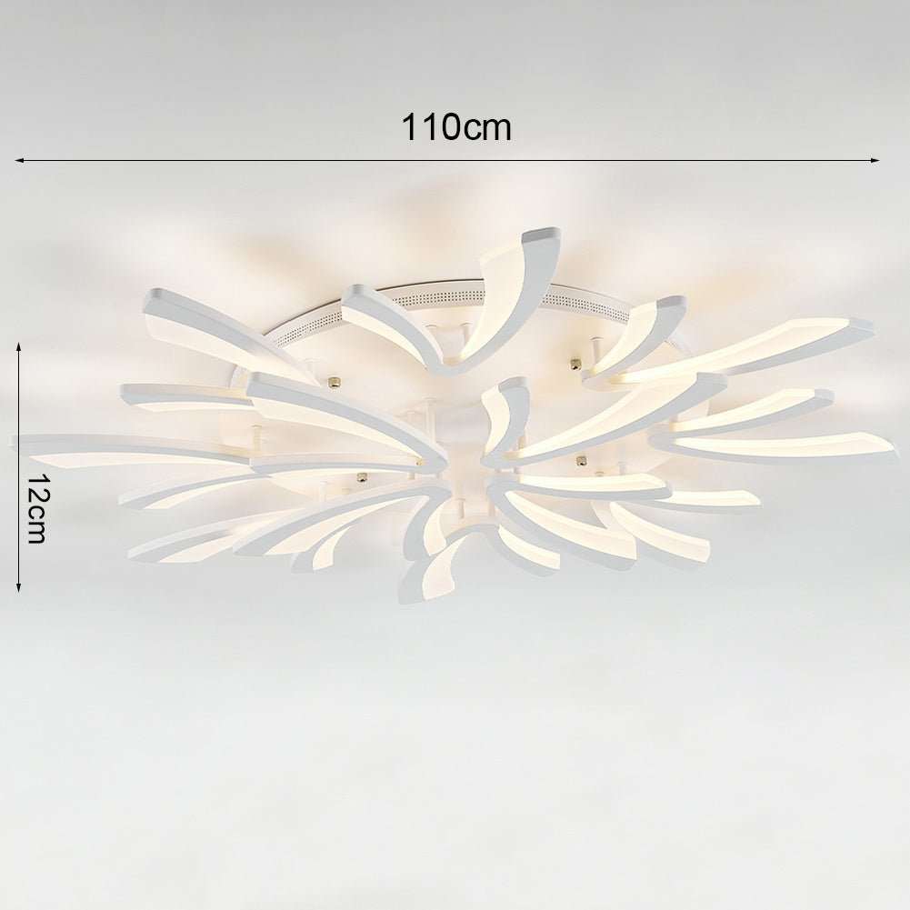 V Shaped LED Ceiling Light Fixture Dimmable/Non - Dimmable - House Comfort
