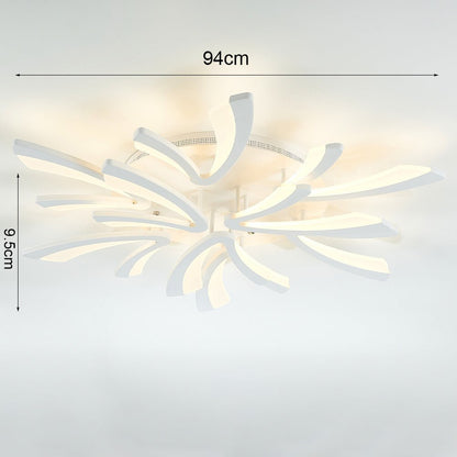 V Shaped LED Ceiling Light Fixture Dimmable/Non - Dimmable - House Comfort