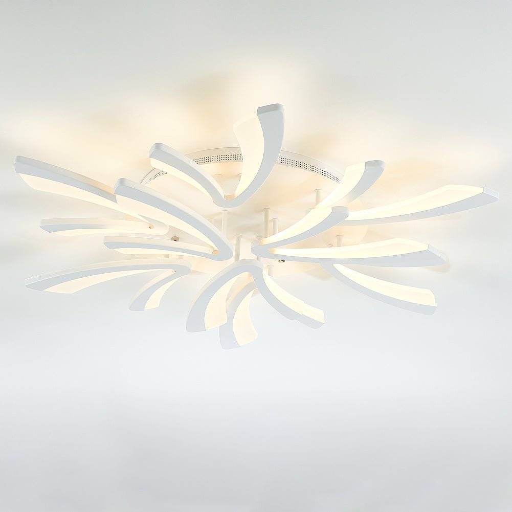 V Shaped LED Ceiling Light Fixture Dimmable/Non - Dimmable - House Comfort