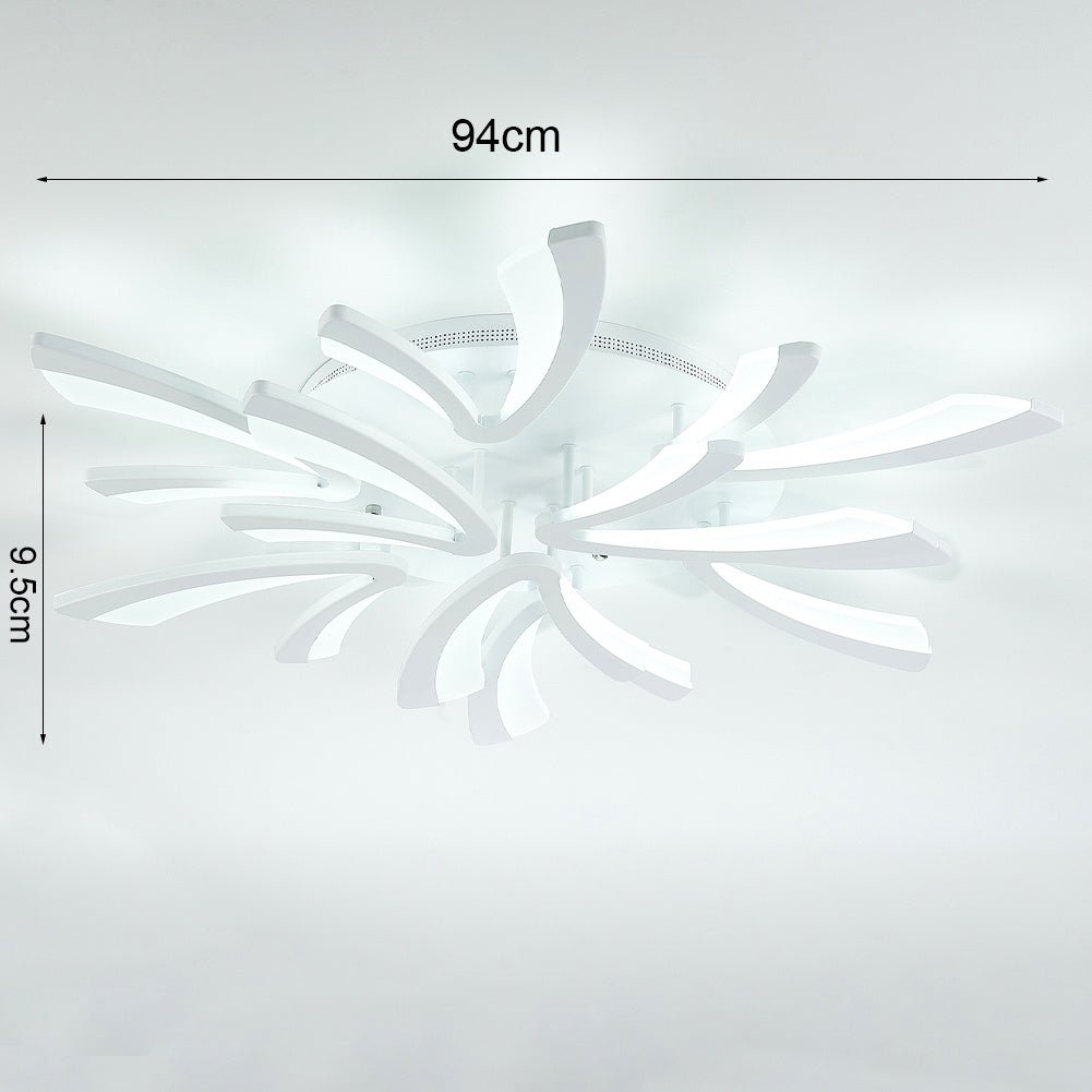 V Shaped LED Ceiling Light Fixture Dimmable/Non - Dimmable - House Comfort