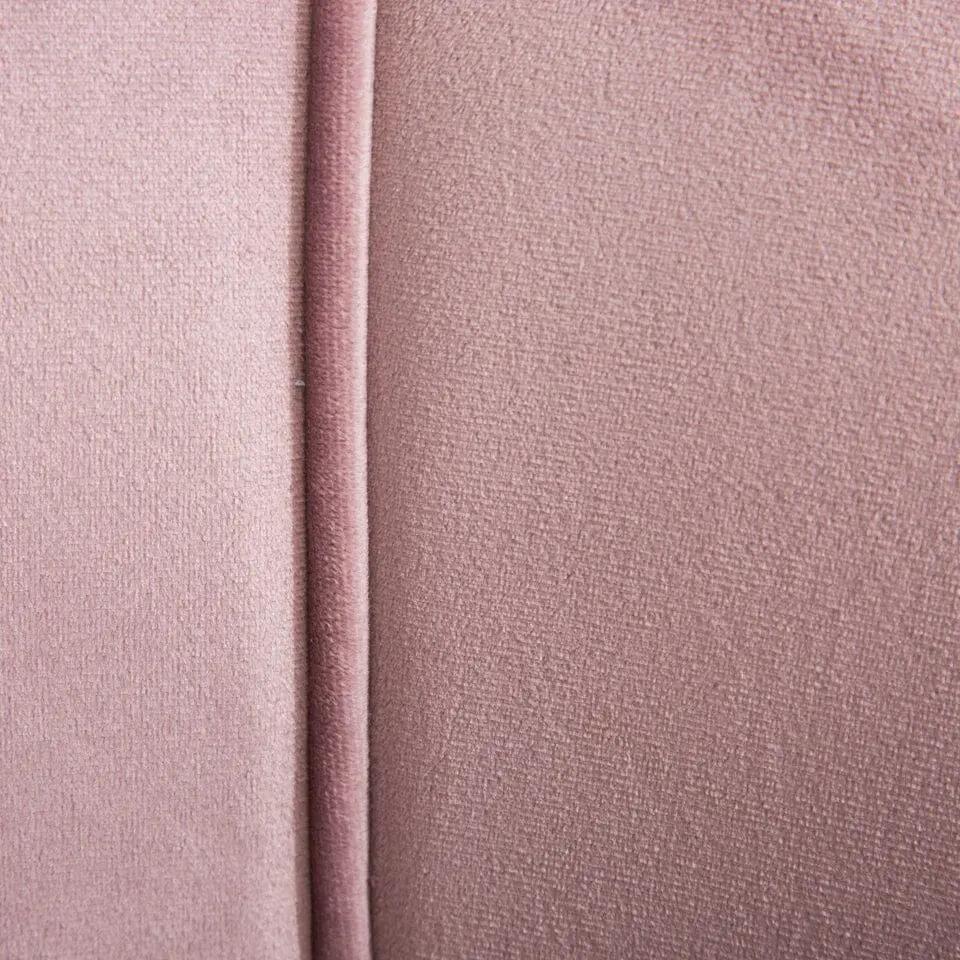 Velvet Noble Armchair with Gold Metal Legs - House Comfort