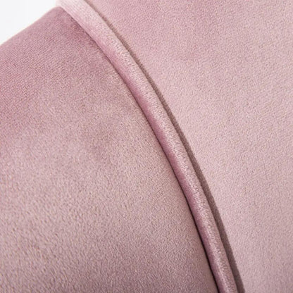 Velvet Noble Armchair with Gold Metal Legs - House Comfort