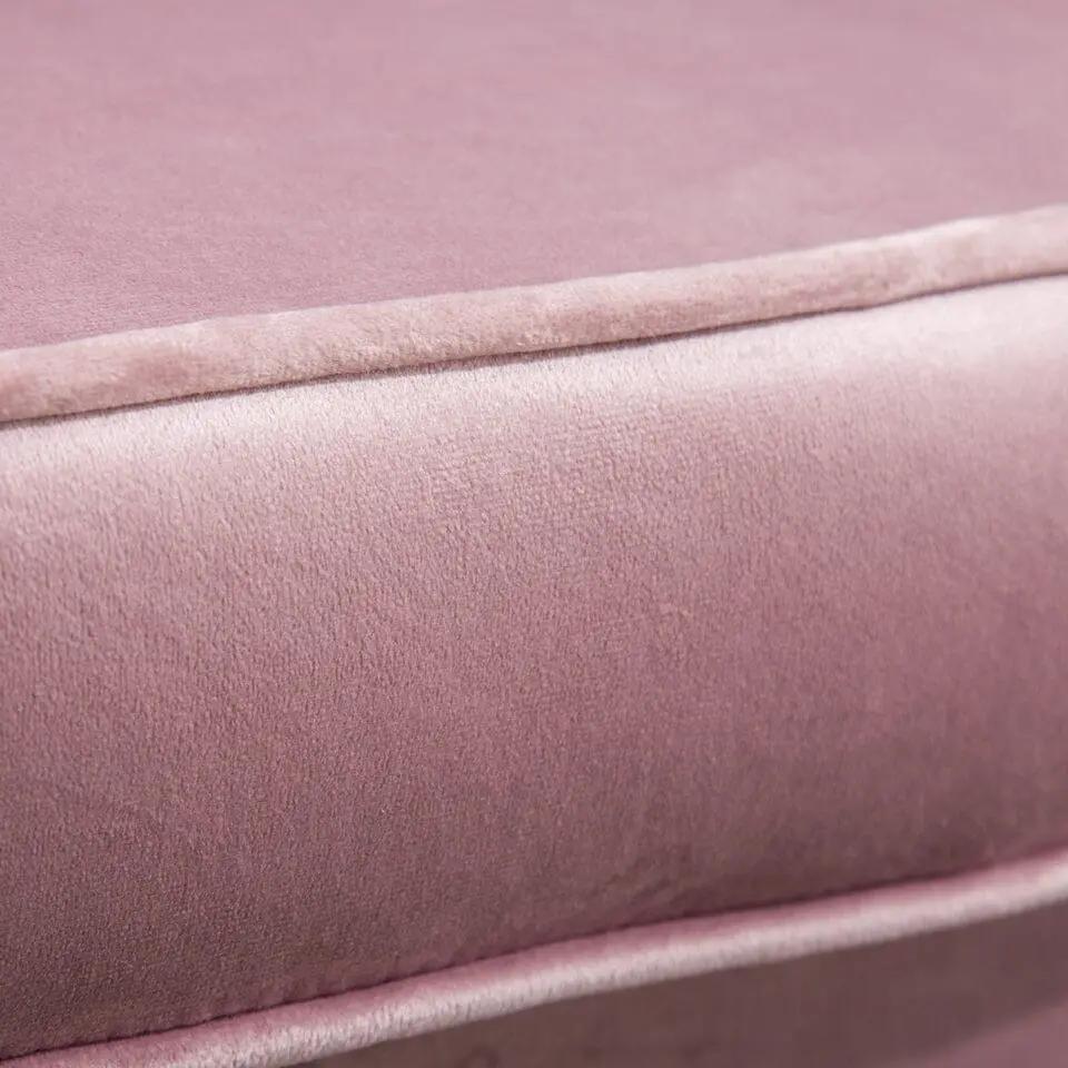 Velvet Noble Armchair with Gold Metal Legs - House Comfort