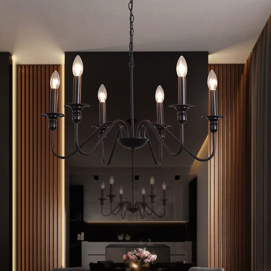 Vintage Style Candle Pendant Light - House Comfort