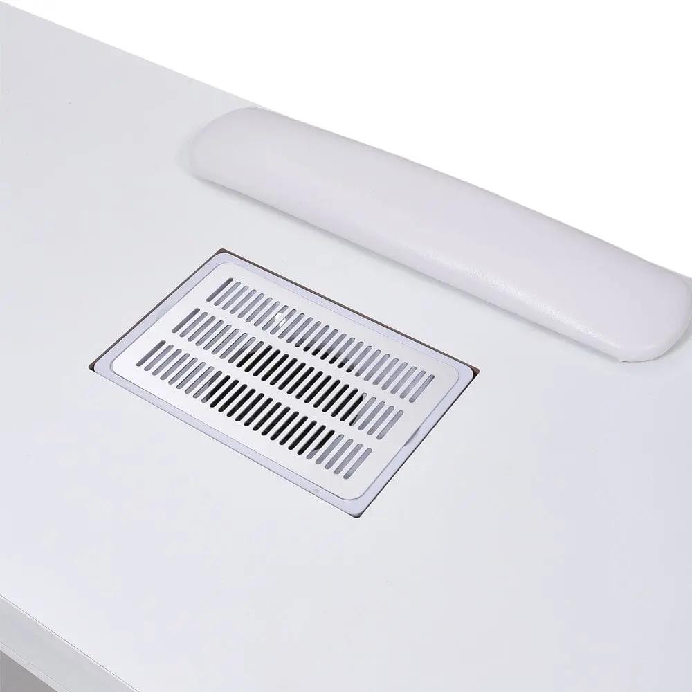 Wheeled Manicure Table with Electric Dust Extractor - House Comfort