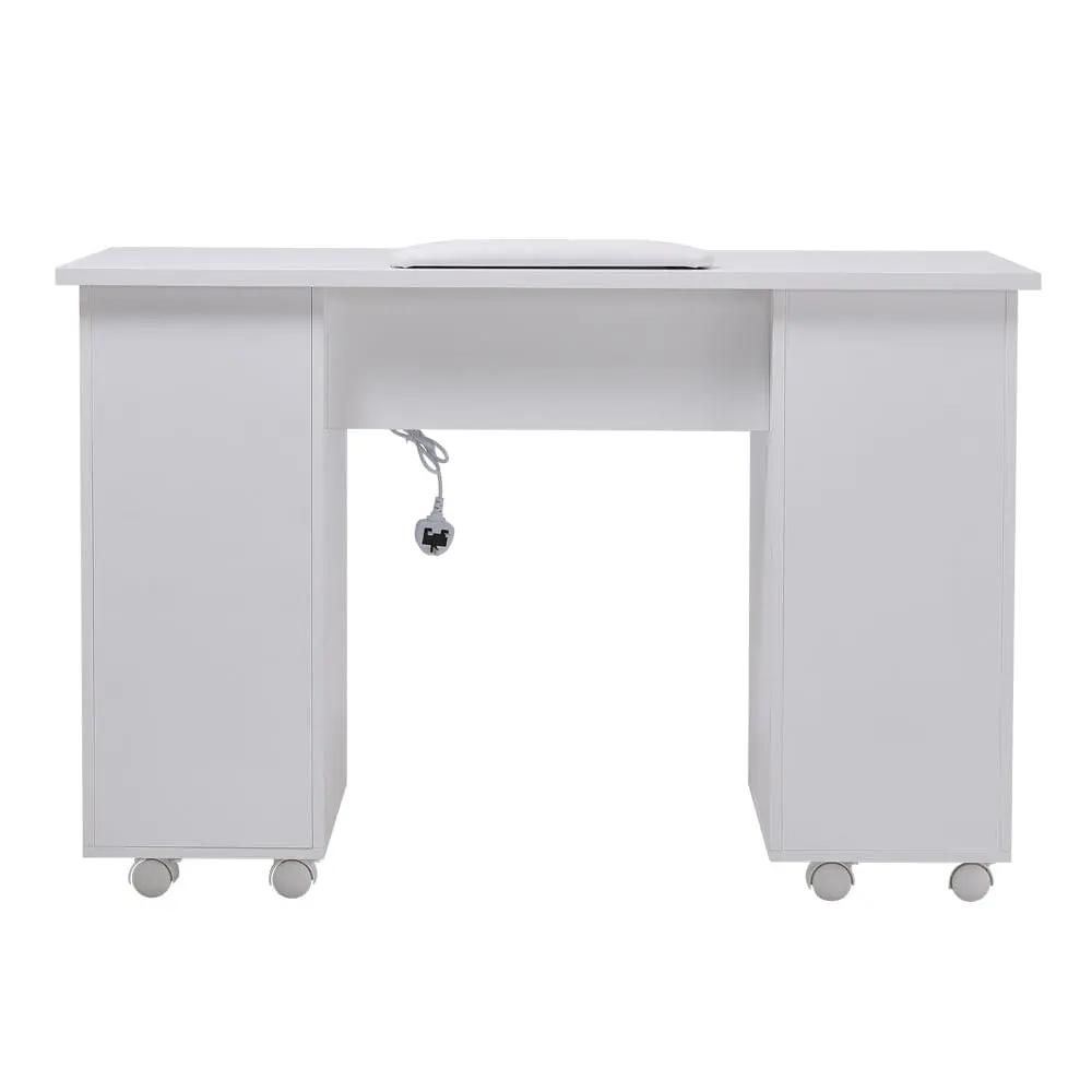 Wheeled Manicure Table with Electric Dust Extractor - House Comfort