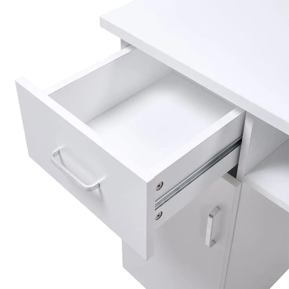 Wheeled Manicure Table with Electric Dust Extractor - House Comfort