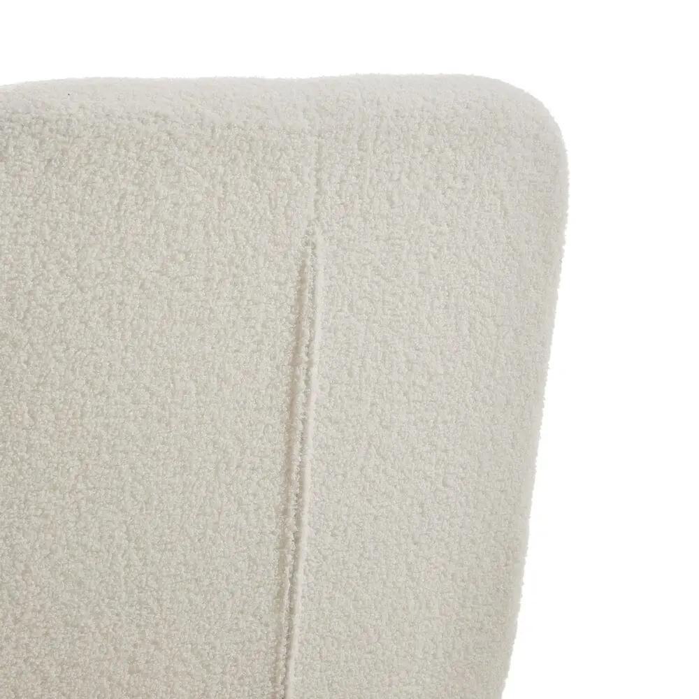 Wooden Legs Velvet Armchair Chair with Footrest - House Comfort